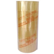 6 rolls of 200YARD carton tape,,,