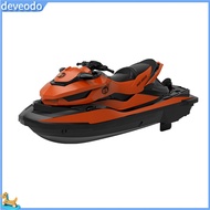 deveodo Remote Control Boat Water-proof Low Resistance Plastic High Speed Electronic Remote Control 
