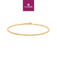 HABIB Oro Italia 916 Yellow Gold Bracelet GW47730923