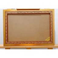 Ready Stock Fiber Wood Frame(3072) 8X10 8X12 A4 10R 11R A3 12R Acrylic Gold Picture Graduation Certi
