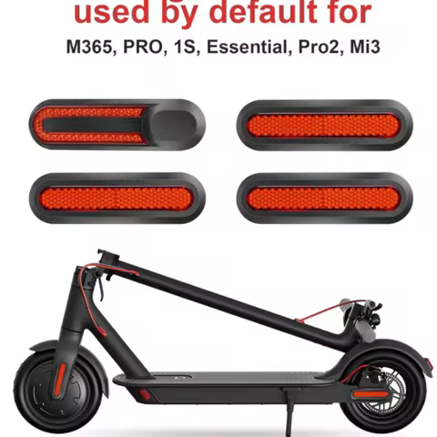 Electric Scooter New Wheel Cover Hub Cap Protective Shell Reflective Sticker for Xiaomi Mi 1S Pro 2 