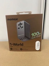 MOMAX (UA10) 1-World - 夢想家 100W GaN 全方位快充旅行插座
