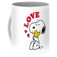 Snoopy Love Glass Mug V02