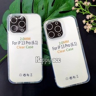 CLEAR SILICONE IPHONE 13 PRO (6.1) CLEAR CASE 2.0 MM CLEAR SOFTCASE IPHONE 13 PRO
