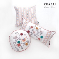 Krafti Project & Living - sofa pillow Pillow/ 30x60 cm Pillow/ 45x45 cm Llama Pillow/