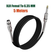 XLR Male To Female Microphone Cable Audio Cord XLR M/F 3Pin Cable 1m/3m/5m/10 Meter Cannon Aux Cable