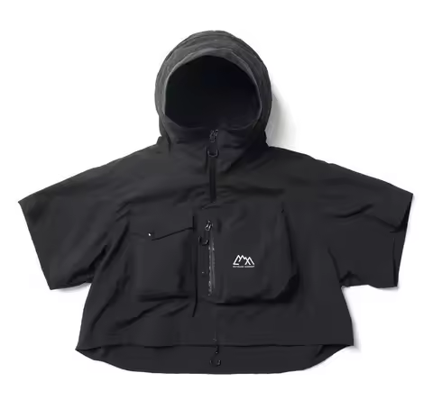 COMFY Japanese loose mountain functional men and women stacked wear half-sleeved hooded vest CMF ves
