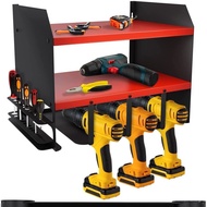 Storage Rack Storage Rack Electric Tool Tool Rack Practical Wall-mounted Metal Storage Rack Tool Gar