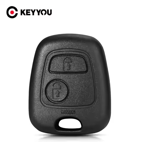 KEYYOU Remote Car Key Shell Fob Key Case Cover For Peugeot 106 107 206 207 306 307 406 407 Citroen C