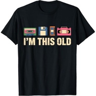 Newsest Fashion I’M This Old Retro Cassette Tape Funny 80S Mens Tee T-Shirt