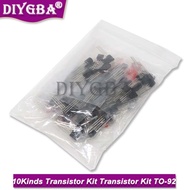 10Values*10pcs=100PCS BC337 BC327 2N2222 2N2907 2N3904 2N3906 S8050 S8550 A1015 C1815 Transistors Se
