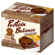Haitai Confectionery Calva Protein Balance Cocoa Fudge 7p, 266g - Ready-to-Eat Protein Bar | Ships f