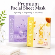 TEMPORARY Vita-C Glutathione Sheet Mask / Collagen Ceramide Sheet Mask / Premium Facial Sheet Mask