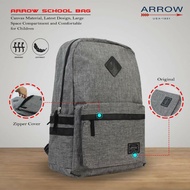 [BARANG BAIK] - READY STOCK - ARR0W SCH00L BACKPACK-AR021P