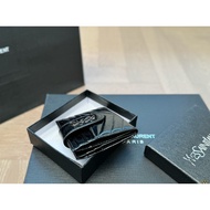 YSL5655 Black Diamond Pattern Multifunctional Card Holder