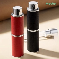 MOCHO Perfume Bottle Atomizer, Empty Refillable Rotating Spray Pump Bottle, Pocket Size 8ml Leather 