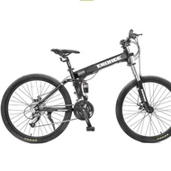 Folding Mountain Bike Shimano 27-speed 26-inch Bicycle Aluminum Alloy Frame Ultra-light Foldable Bicycle