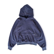 Yzy GAP Balenciaga Fleece Hoodie Navy Unreleased Sample Kanye West
