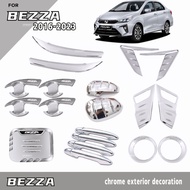 Vemart Perodua bezza chrome exterior decoration garnish accessories bezza facelift 2016-2023