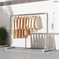 全城熱賣 - 特粗防風鋼管晾衣架 落地立式臥室折疊家用曬衣架子 陽臺簡易曬被子(快遞送貨上門)