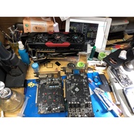 Professional Graphics Card Repair GTX1080ti RTX2080 3060ti Rx580 Computer Graphics Card Repair Send 