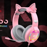 🔥全新行貨12個月保養🔥  Gamenote Havit HV H2233d 粉紅 3.5MM Gaming Headset HeadPhone Pink ear charm 耳機