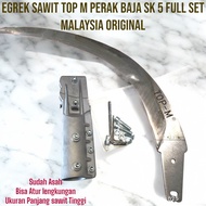 EGREK SAWIT TOP M PREMIUM PERAK LONG FULL SET DENGAN BAJA SK 5 COD