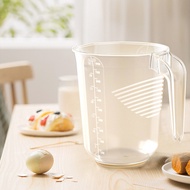Anti-slip Bottom Measuring Cup Measuring Cup with 4 Measurement Unit Scale Stackable 1000ml Plastic Measuring Cup with Anti-slip Bottom Essential Kitchen for Accurate