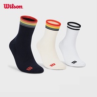 Wilson x  RG Collection Unisex Quarter-Length Top Stripe Socks WU00016511