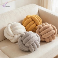 [freneci] Knot Pillow Ball Cushion Decorative Cushion Throw Pillow for Office Kids Room