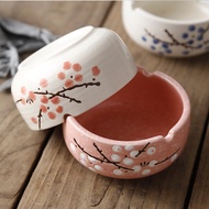 Korean Ceramic Ashtray Creative Ashtray Household ashtray Living room ashtray Office ashtray Ashtray