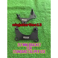 JRP original caliper bracket for 267mm disc y15 lc135 v1 v2 v3 v4 v5 v6 v7 y15v1 y15v2 lc135v8 lcfi 