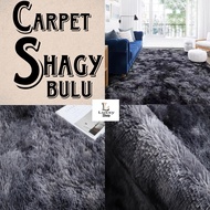 6XL/3XL Karpet Bulu Lembut Fluffy Carpet Soft Shaggy Rugs ready Stock