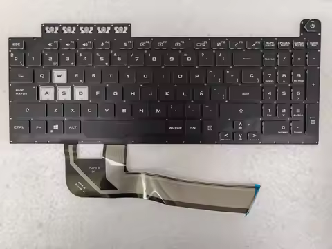 Spanish Backlight Laptop Keyboard For Asus TUF Gaming F15 FX506 FA506 FA506 Q FX506L FA506U FX706 FA