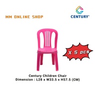 5 pcs Century Kids Children Chair / Kids Children Stool 1664