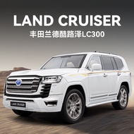 1/18 Scale TOYOTA Land Cruiser LC300 Diecast Alloy Pull Back Car Collectable Toy Gifts for Children