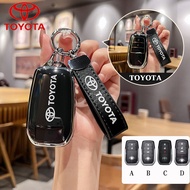 Toyota car smart key case Toyota bz4x/fortuner/hilux/revo/innova/Rocoo/Harrier/camry car key cover T