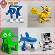 SUCHENMY  Printed Figure, Imaginative Horror Game Theme Miniature Craft Decoration,  67 Brainrot Fig