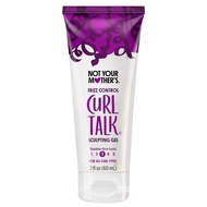 NOTYOURMOTHER Clean Freak Curl Talk Shampoo and Conditioner | Frizz Control Sculpting Gel and Defini