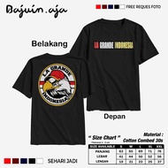 La Grande Indonesia Distro T-Shirt - Ultras Indonesia T-Shirt, Men's & Women's Distro Shirt, 24s Com
