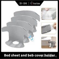 Lock Sheet Holders Set of 4, Heavy Duty Bed Sheet Holders with Fitted Sheet Straps, Keep Sheets Firm