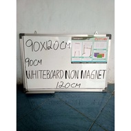 SINGLE FACE NON-MAGNETIC HANGING WHITEBOARD 90X120CM