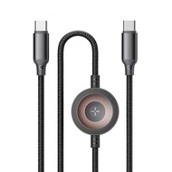 2 in 1 Watch Wireless Charger for Apple 60w Fast Charging Type C to C Cable