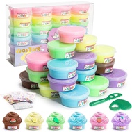 Slime Kit for Girls and Boys, Safe and Fluffy Slime for Kids, Stress Relief Kids Slime Kits for Todd