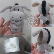 Disney Eeyore Gray 12 cm Mini Plush Toy Soft and Cuddly Perfect Collectors