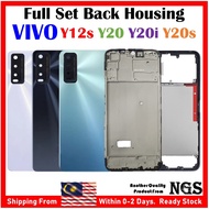 (+LCD Frame) Back Cover Full Housing Compatible For VIVO Y12s / VIVO Y20 / VIVO Y20i / VIVO Y20s wit