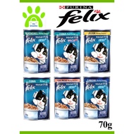 Purina Felix Wet Pouch Cat Food 70g