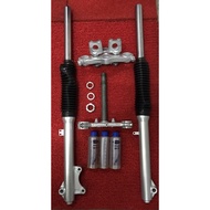 Kawasaki KLX Front Fork Set Free Fork Oil 3 Botol Tinggi 32 Inci For Rim 19 Inci & Rim 21 Inci