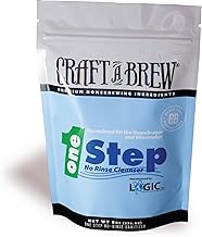 Craft A Brew - One Step No Rinse Cleanser - For Cleaning At Home Brewing Equipment - Non-Foaming Cle