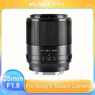 Viltrox 28mm F1.8 AF Full Frame Auto Focus Wide Angle Camera lens For Sony A7CII A7CR A7 A7S A7R A7C